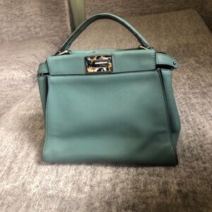 INSPIRED…Elegant Green Handbag